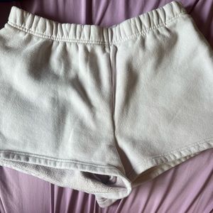 Aritzia TNA Cozy Fleece Shorts